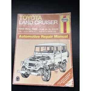 1968-1982 Toyota Land Cruiser Haynes Owners Workshop Manual Repair Shop Service